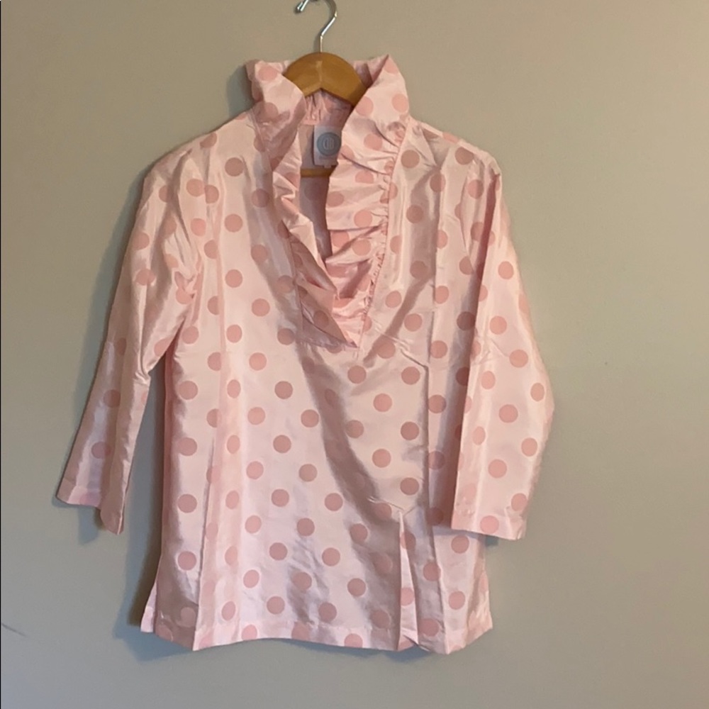 Devon Baer Ruffled Top